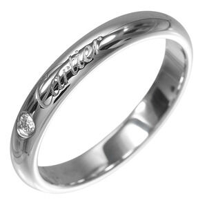 CARTIER Silver Diamond Ring